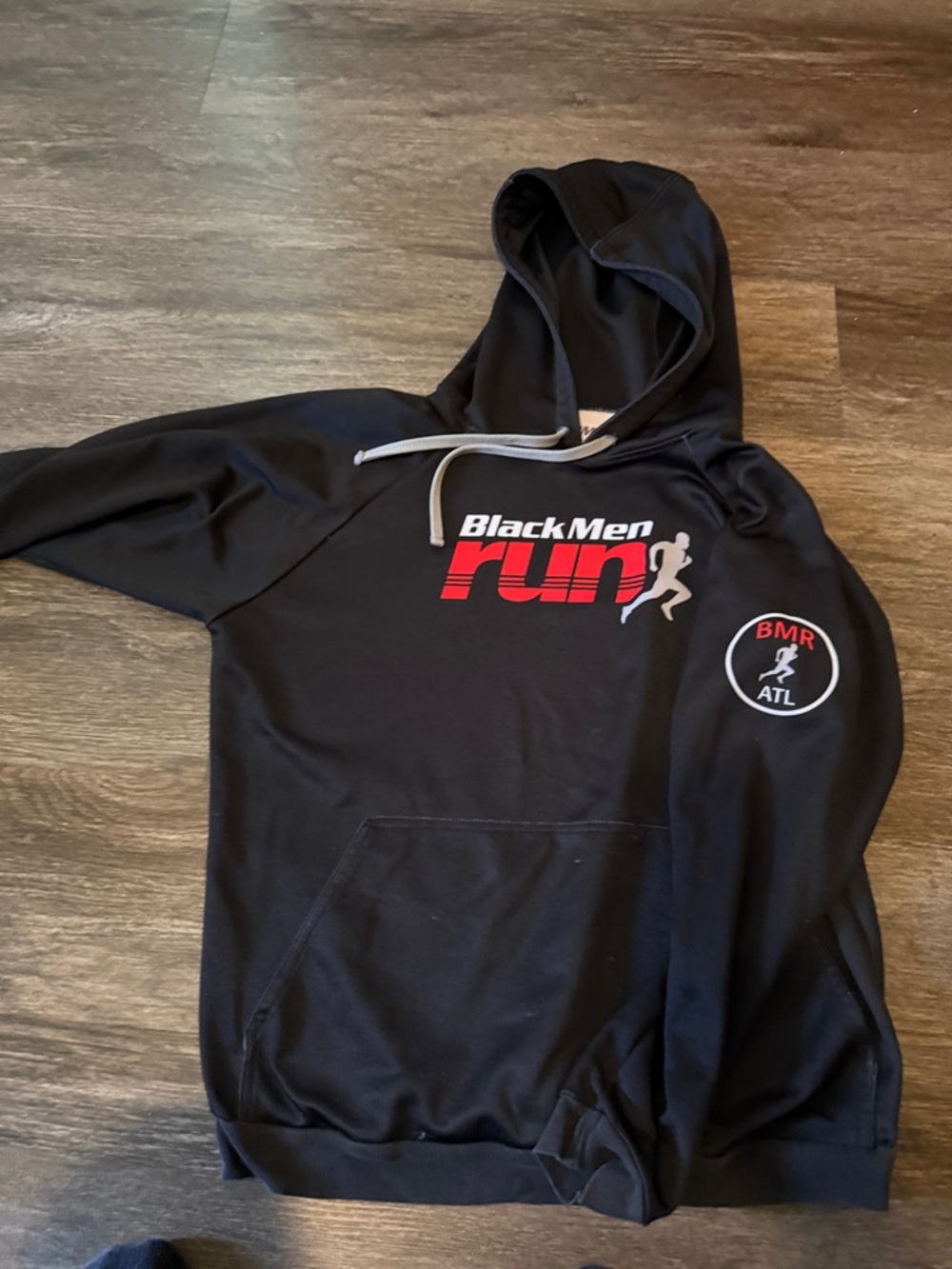Black Hoodie - Athletic Pullover